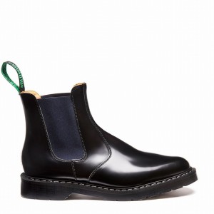 Solovair Gaucho Dealer Støvler Dame Mørkeblå | S0-900-BK-NV-G-055