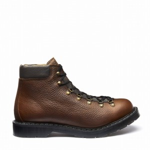 Solovair Grain Urban Vandrestøvler Herre Brune | 455-037-030