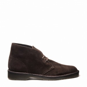 Solovair Suede Chukka Støvler Herre Brune | 103-369-060