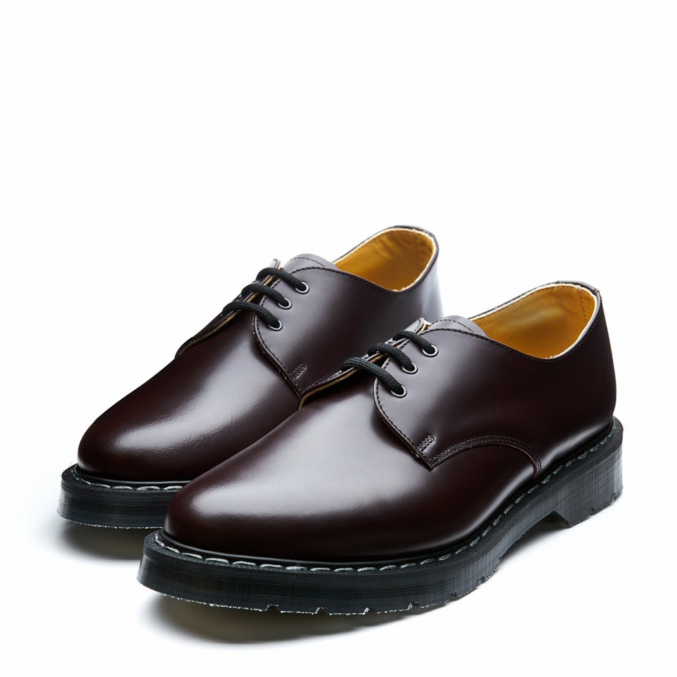 Solovair Cordovan Gibson Sko Herre Bordeaux | S3-995-COR-G-030
