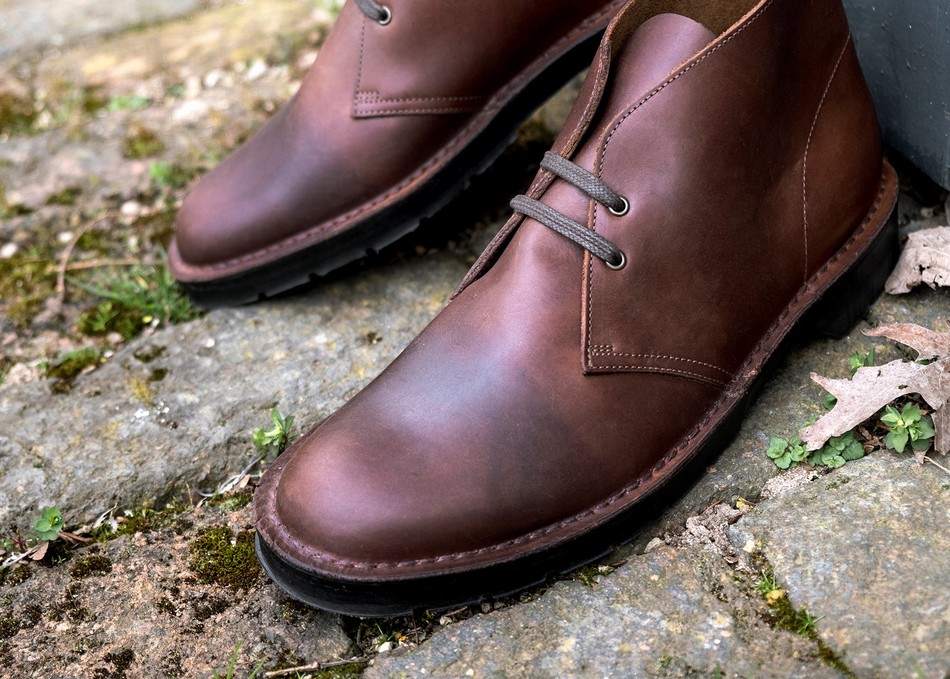 Solovair Gaucho Crazy Horse Chukka Støvler Herre Brune | 103-339-060