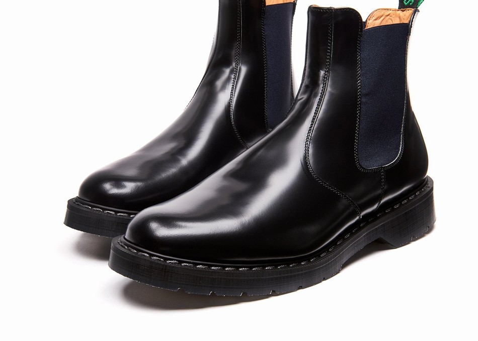 Solovair Gaucho Dealer Støvler Dame Mørkeblå | S0-900-BK-NV-G-055