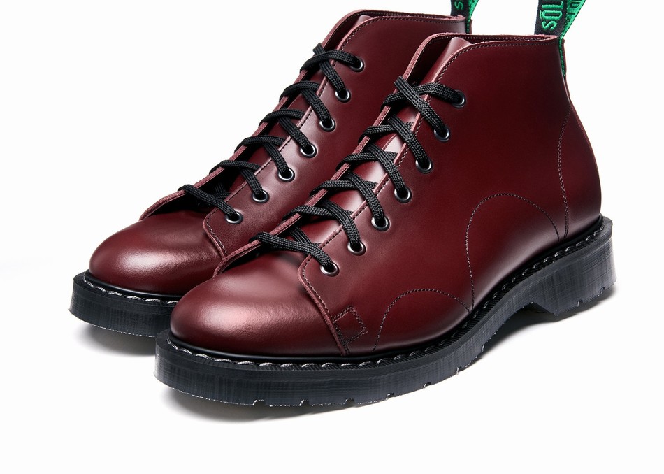 Solovair Hi-Shine Abestøvler Dame Rød | S7-116-OX-G-030