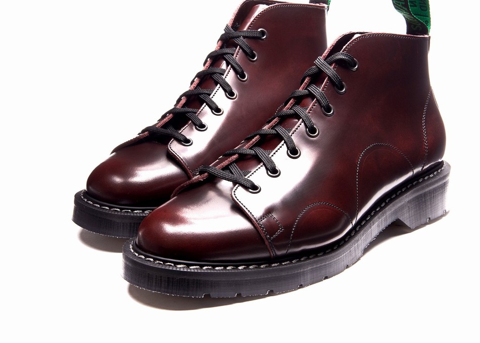 Solovair Rub-Off Abestøvler Herre Bordeaux | S7-116-BUR-G-030