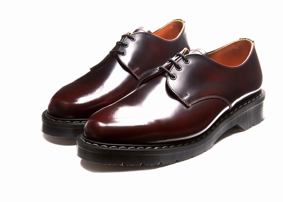 Solovair Rub-Off Gibson Sko Dame Bordeaux | S3-995-BUR-G-030